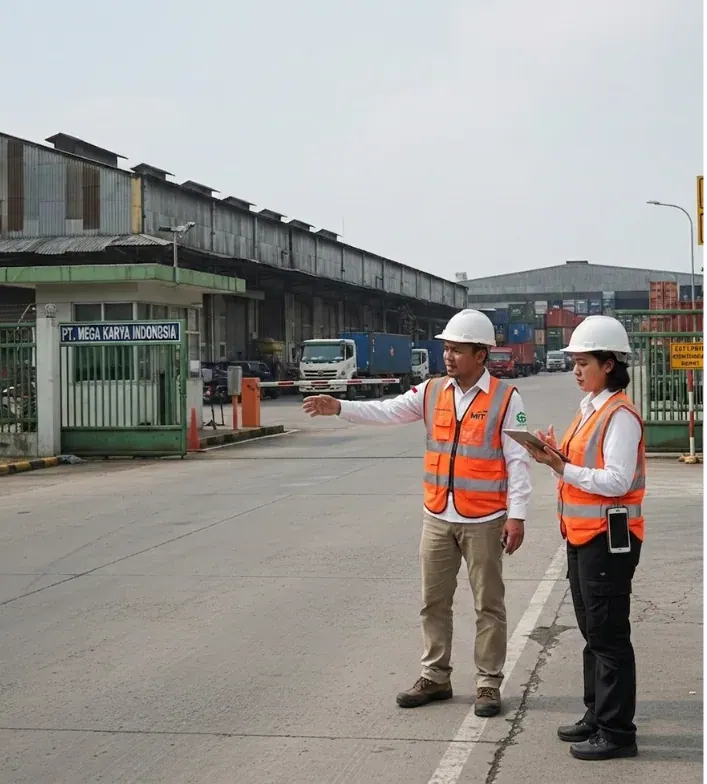 Tinjauan kondisi lokasi proyek untuk kebutuhan Andalalin