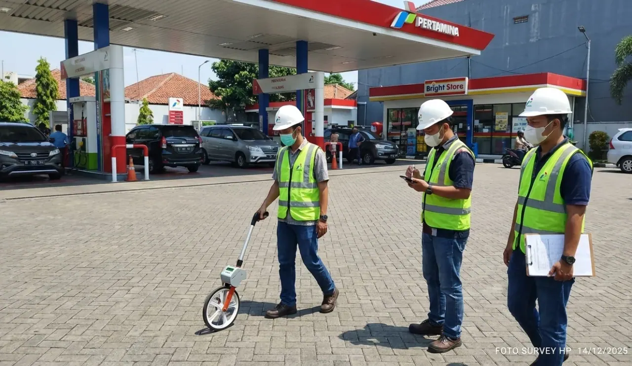 Kegiatan pengamatan kondisi lalu lintas untuk Andalalin